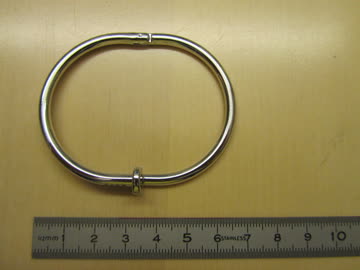 Armreif Nagel chrom NEU