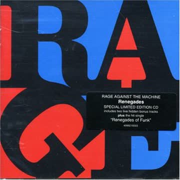 Rage Against the Machine - Renegades(CD Cover 2)