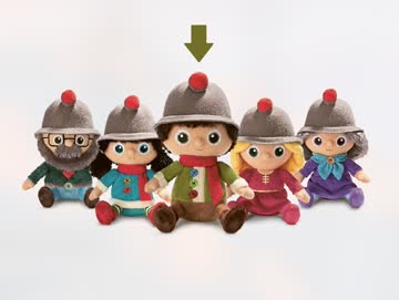 Migros Plüschwichtel Finn Wichtel