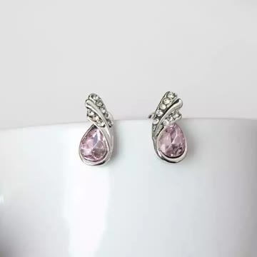 Exsila Artikel: neue Ohrenringe, Modeschmuck in rosa