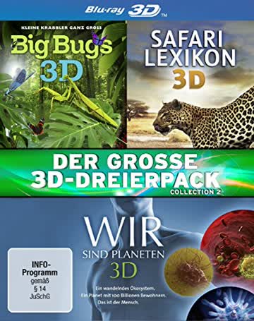 Der große 3D-Dreierpack - Collection 2 [Blu-ray 3D]