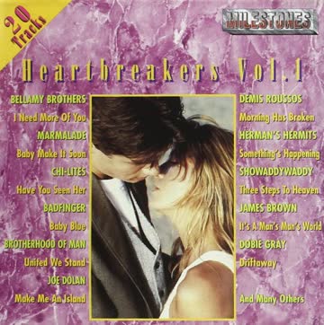 Heartbreakers 1 - Bellamy Brothers, Marmalade, Dobie Gray, Clarence Carter, Badfinger..