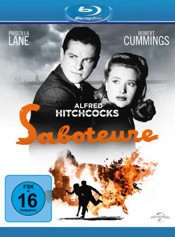 Saboteure Blu-ray - NUR DISC