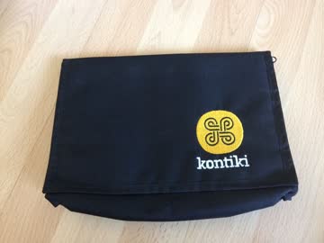 Exsila Artikel: Toilettentasche von kontiki, schwarz Neu und ungebraucht