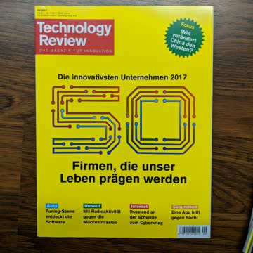 Technologie Review - Das Magazin für Innovation
