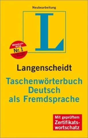 Langenscheidt Taschenwörterbuch Deutsch als Fremdsprache (Diccionario)