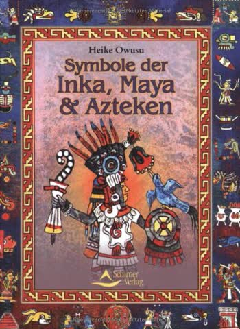 Symbole der Inka, Maya und Azteken.