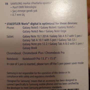 Digital Schereib Stift für Samsung Geräte S pen