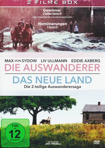 Die Auswanderer / Das Neue Land, 2 DVD