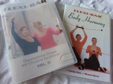 Flexi-Bar Schwingstab , 2 DVD Barbara Klein