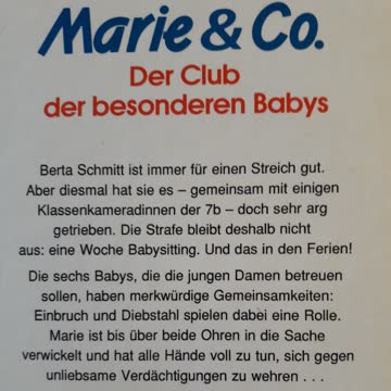 Marie & Co. Der Club der besonderen Babys
