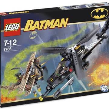 LEGO BATMAN 7786 The Batcopter: The Chase for Scarecrow