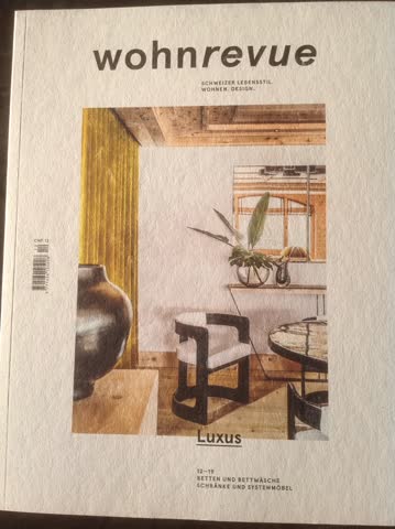 Wohnrevue Ausgbe vom Dezember 2019