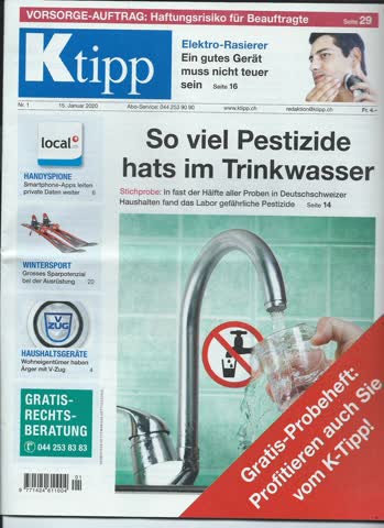 K-Tipp Nr.1 / 15. Januar 2020