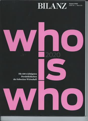 Bilanz / Who is who / Januar 2020