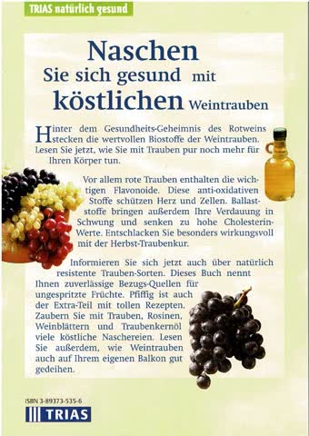 Gesund und vital durch Weintrauben