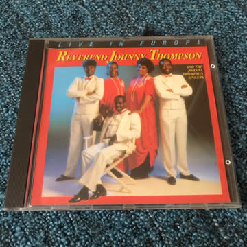 Reverend Johnny Thompson : Live In Europe (Gospel)