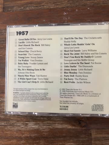 CD , The Rock ' N' Roll Era - 1957