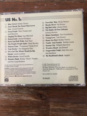 CD , The Rock ' N' Roll Era - US No. 1s