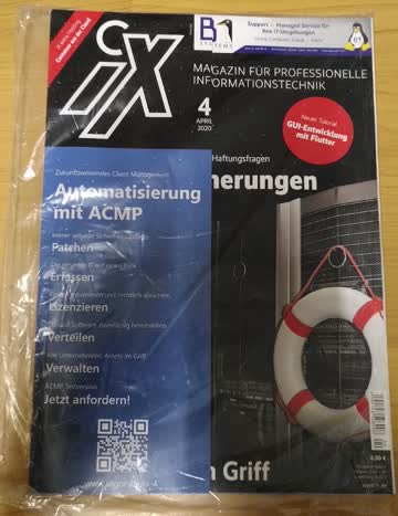 iX Magazin für prof. Infoemationstechnik 4