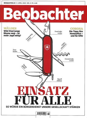 Magazin - Beobachter Nr. 8 / 9. April 2020