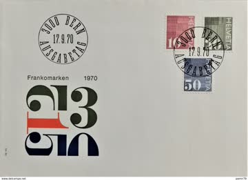 1970 FDC Automatenmarken MiNr: 933-935