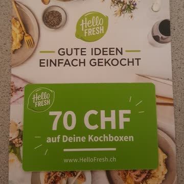 Hello Fresh Gutschein