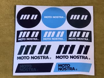 Kleber für Motorrad, Vespa, Töffli, Scooter, Helm Bögen