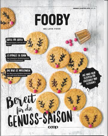Zeitschrift - Fooby - 06/2018