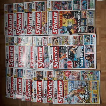 Computer Bild Spiele Hefte Jahre 2003 -2007