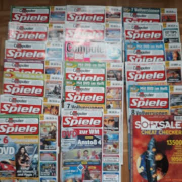 Computer Bild Spiele Hefte Jahre 2003 -2007