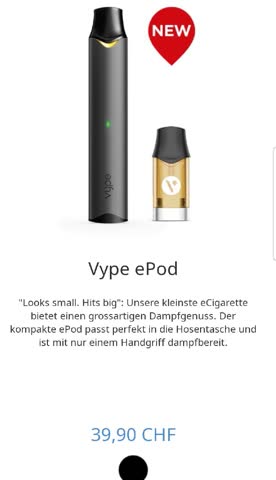 Vype Epod Kit  Neu OVP