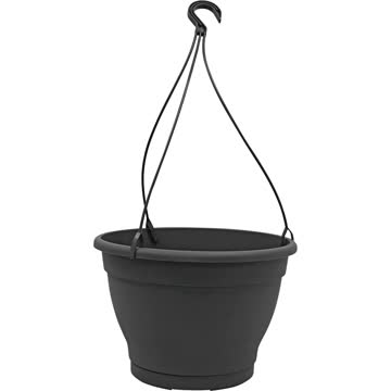 Exsila Artikel: Hängeampel anthrazit 30 cm NEU