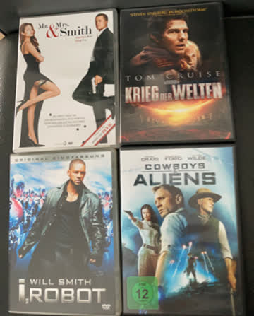 4 DVDs