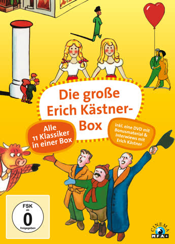 Erich Kästner - Die grosse Erich Kästner Box (12 DVDs)