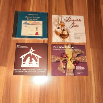 Exsila Artikel: 4 Stk Weihnachts CD