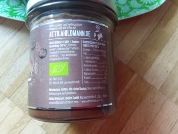 Attila Hildmann NUTWAVE Haselnusscreme ohne Palmöl