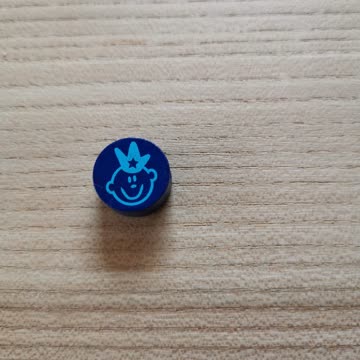 Exsila Artikel: Holz Motivscheibe Prinz blau