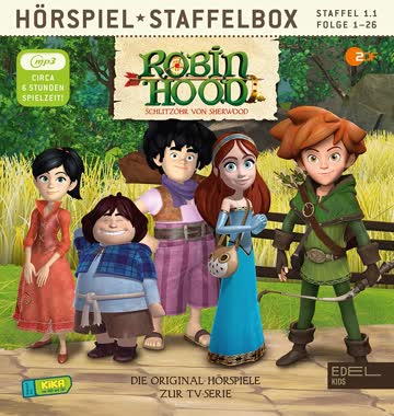 Robin Hood - Schlitzohr von Sherwood - Staffelbox 1.1 Folge 1 - 26