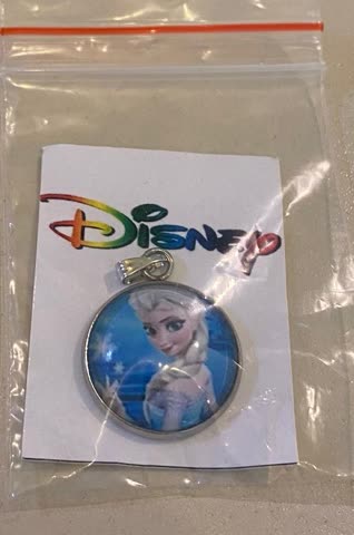 Exsila Artikel: Eiskönigin Elsa Anhänger 2 cm Neu
