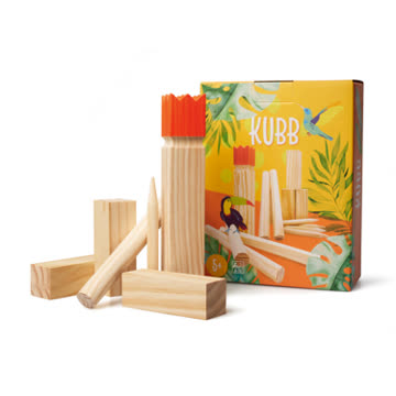 Coop Sommer, fertig, los! Kubb Spiel Wikingerschach
