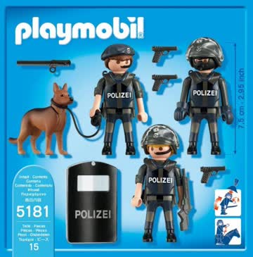 Playmobil Polizei Spezialeinheit 5181
