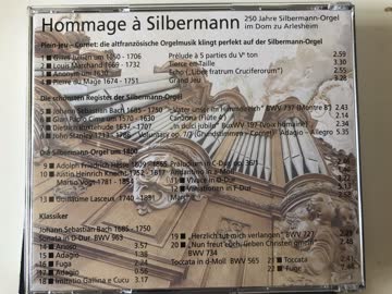Hommage à Silbermann