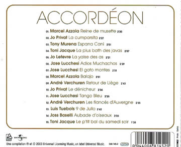 Various: Accordéon