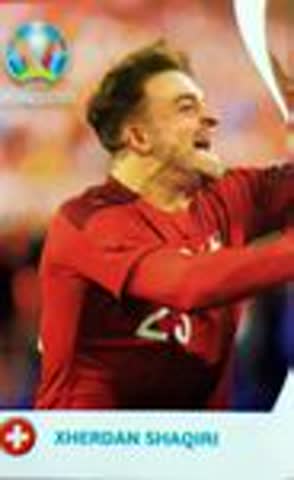 Coca Cola Panini Euro 2020 Xherdan Shaqiri C3