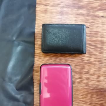 Damen Leder Portemonnaie wie Neu siehe Foto, KARTENETUI neu