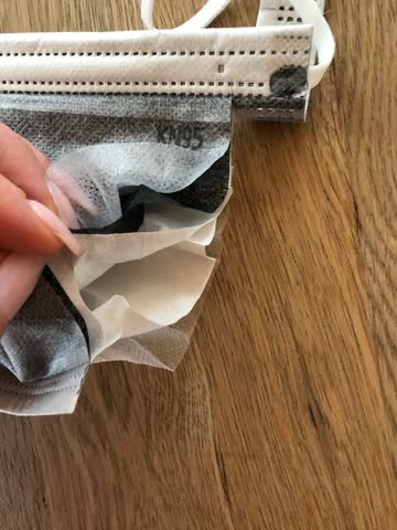 5 Stk. NEUE FFP2 Einweg Maske grau