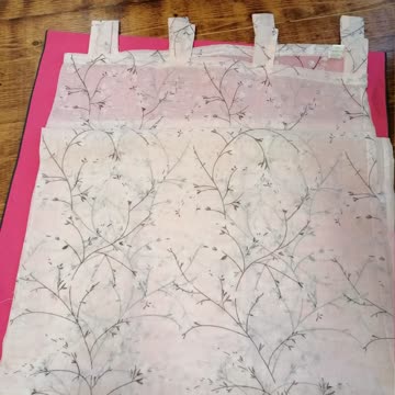 Exsila Artikel: Alt Rosa Vorhänge 2Stk Neu