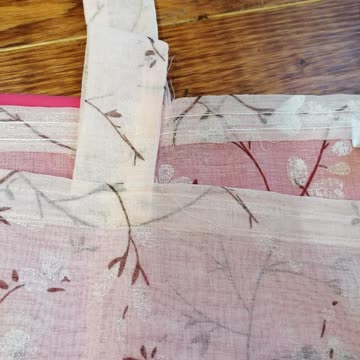 Alt Rosa Vorhänge 2Stk Neu