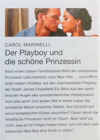 Julia Der Playboy und die schöne Prinzessin